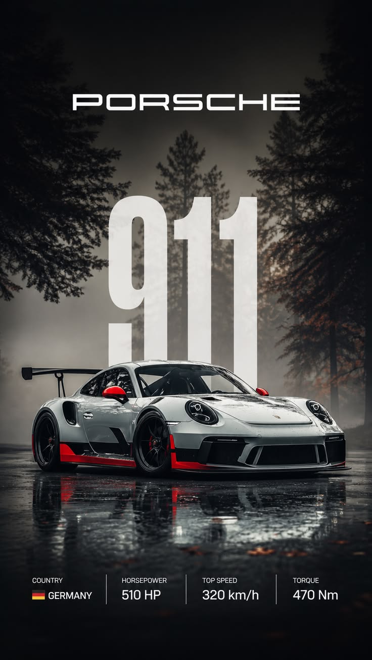 Porsche 911 GT3 RS (FRAMED)
