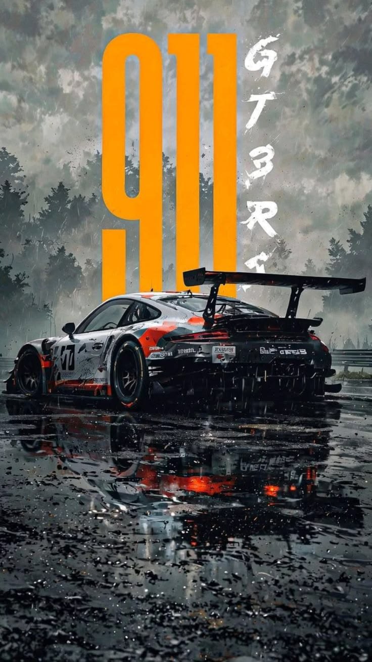 Porsche 911 GT3 R: Wet Conditions