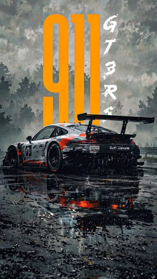 Porsche 911 GT3 R: Wet Conditions