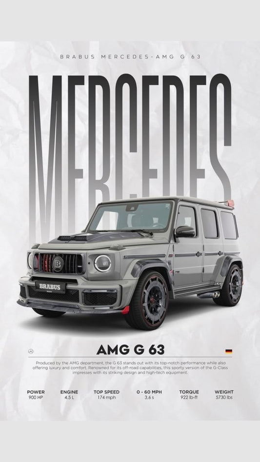Brabus Mercedes-AMG G63 – Luxury Meets Power