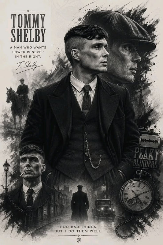 “Tommy Shelby — A Man of Power and Ambition”