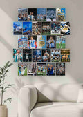 Argentina Champions Collage Wall Art – A Tribute to Football Glory