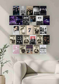 BTS Aesthetic Wall Collage Kit – Premium K-pop Room Decor Poster Set