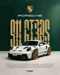 Porsche 911 GT3 RS Poster – Ultimate Performance Car Wall Art
