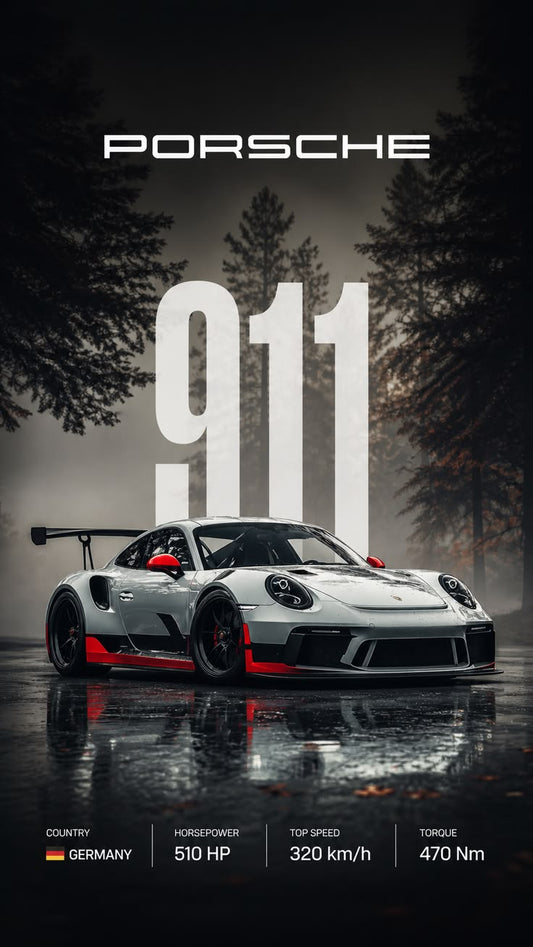 Porsche 911 GT3 RS (FRAMED)