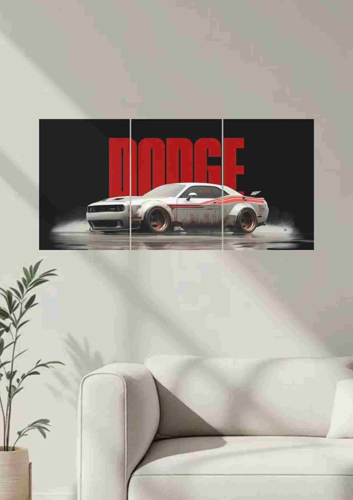 Dodge Muscle Car Wall Art