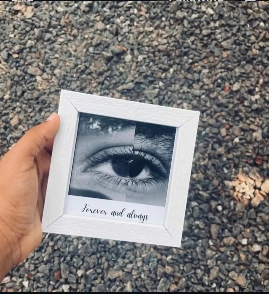 “Forever & Always, Framed in Love. ❤️”