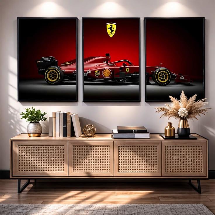 F-1  spilt poster