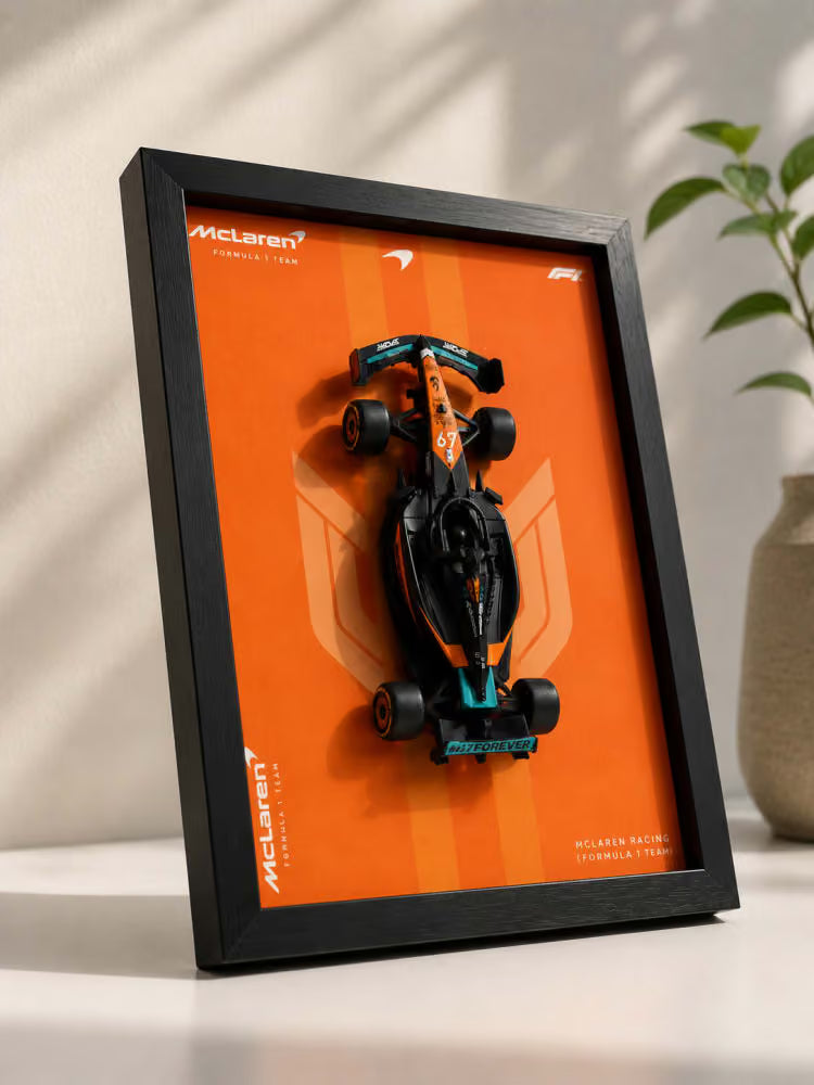 McLaren Formula 1 3D Diecast Car Frame